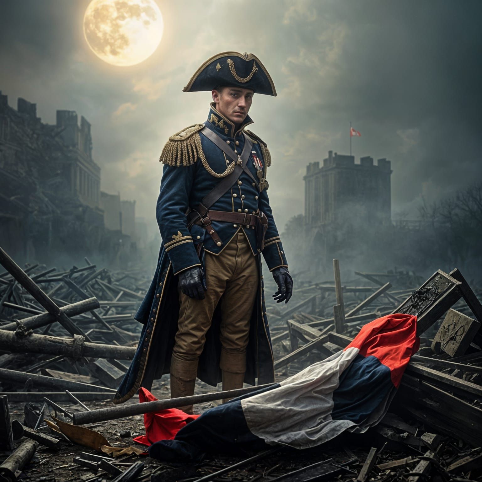 French Officer's Ghost Haunts World War 2 Battlefield at Nig...