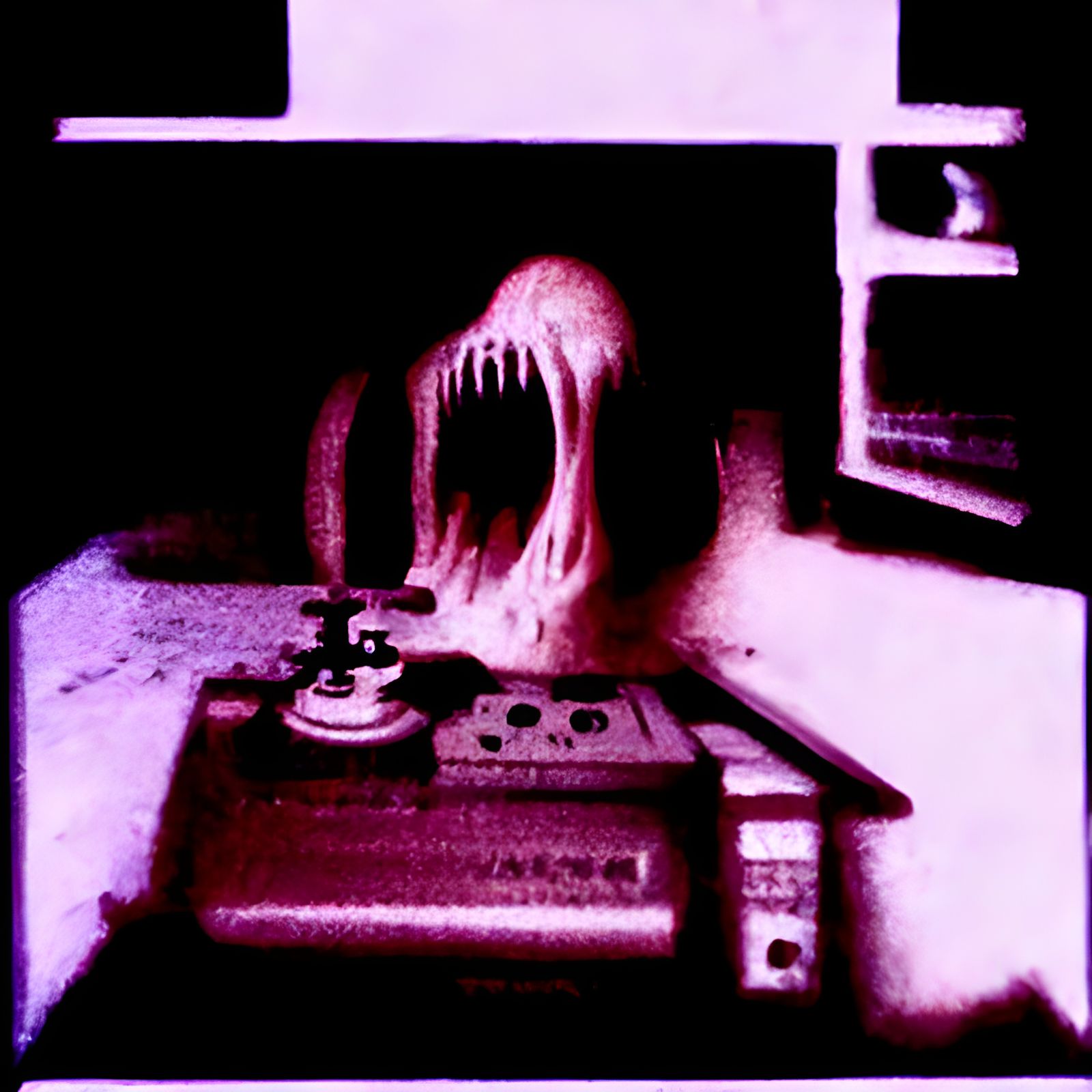 Disturbing Analog Horror Scene