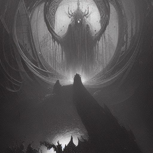 Nightmare Fuel: Dream Invader in Horror Style