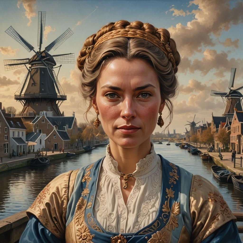 Dutch Golden Age Portrait of a Woman