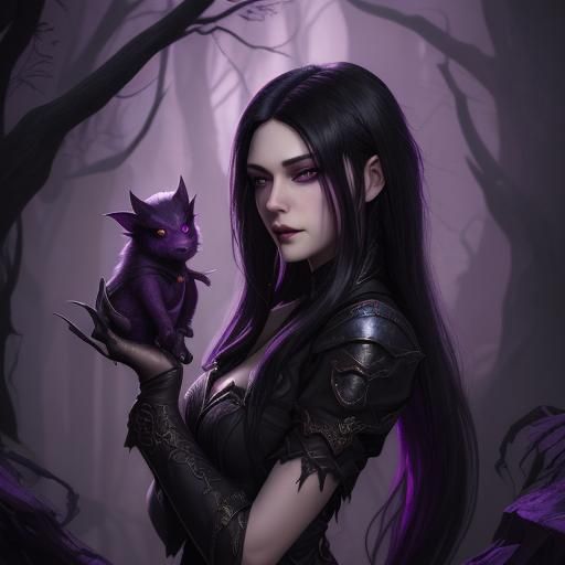 Vampire Couple Fantasy Concept Art