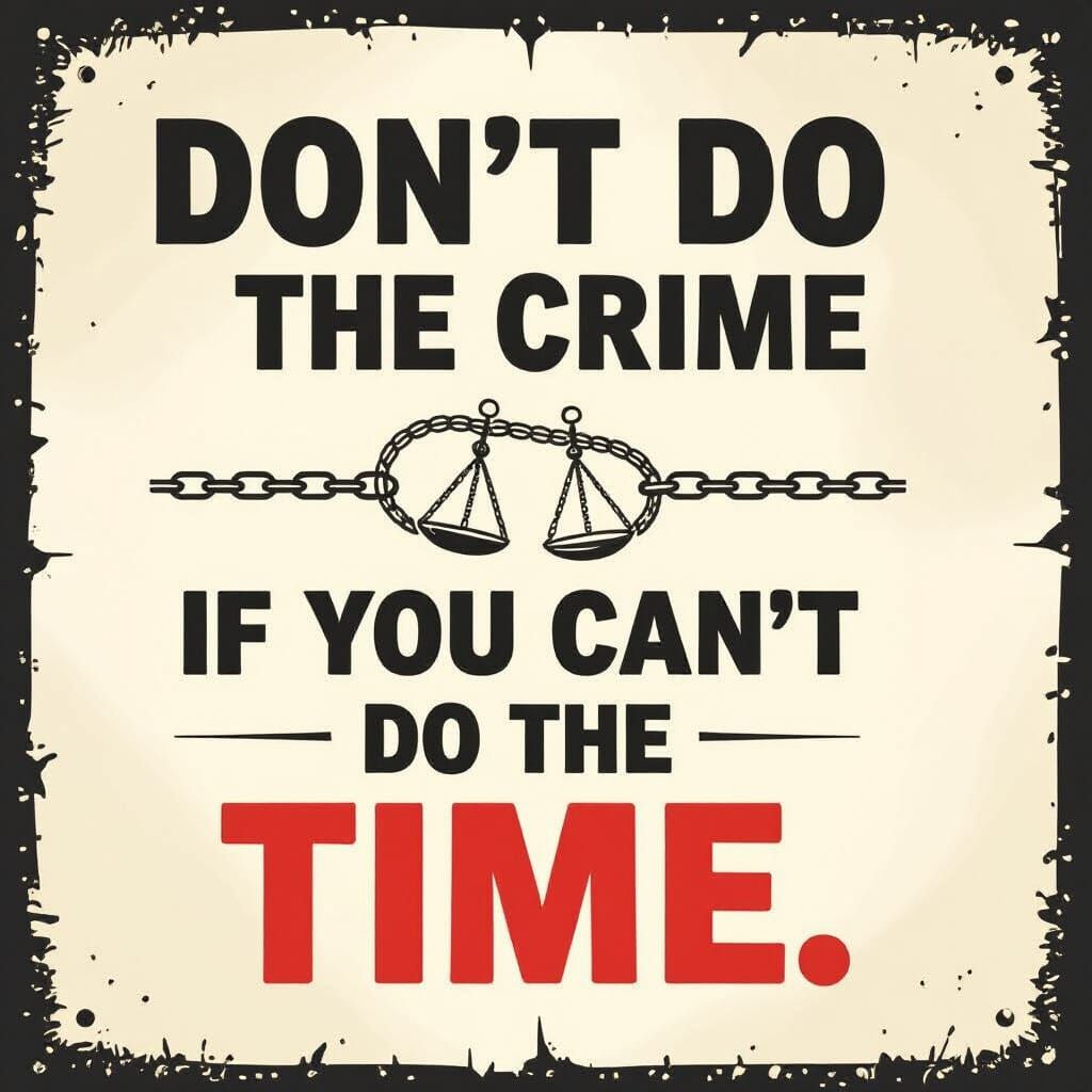 Doing the Crime AI Image