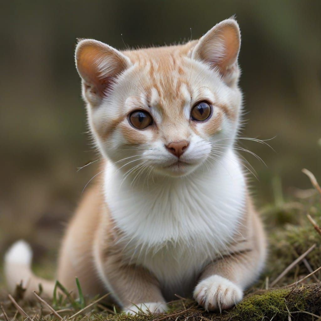 Feline Mustelid Merges Eastern and Western Charm