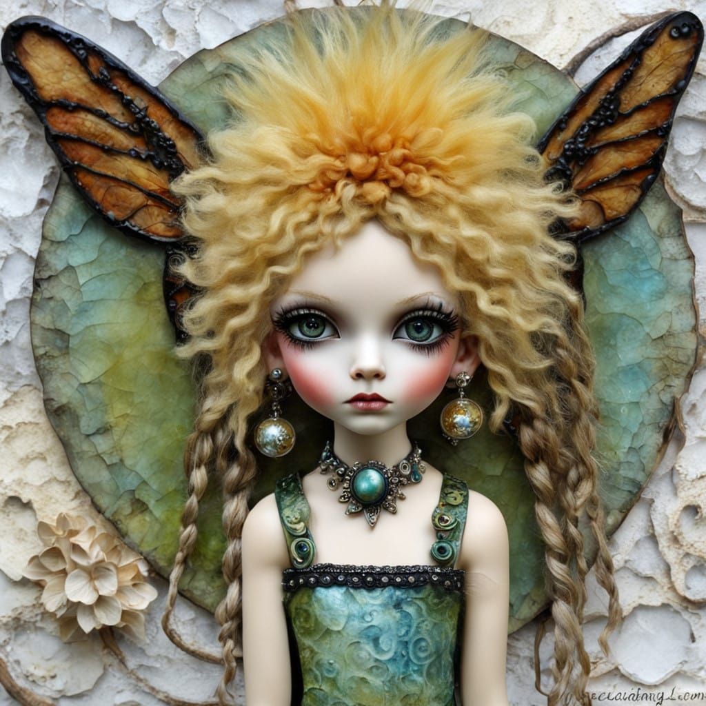 Enchanted Pixie Sprite in Vibrant Fantasy Style