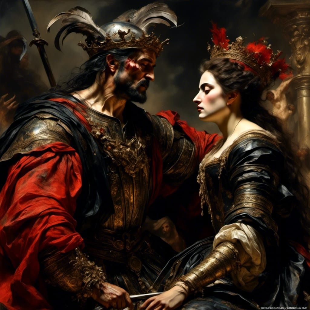 Caravaggio Styled Painting