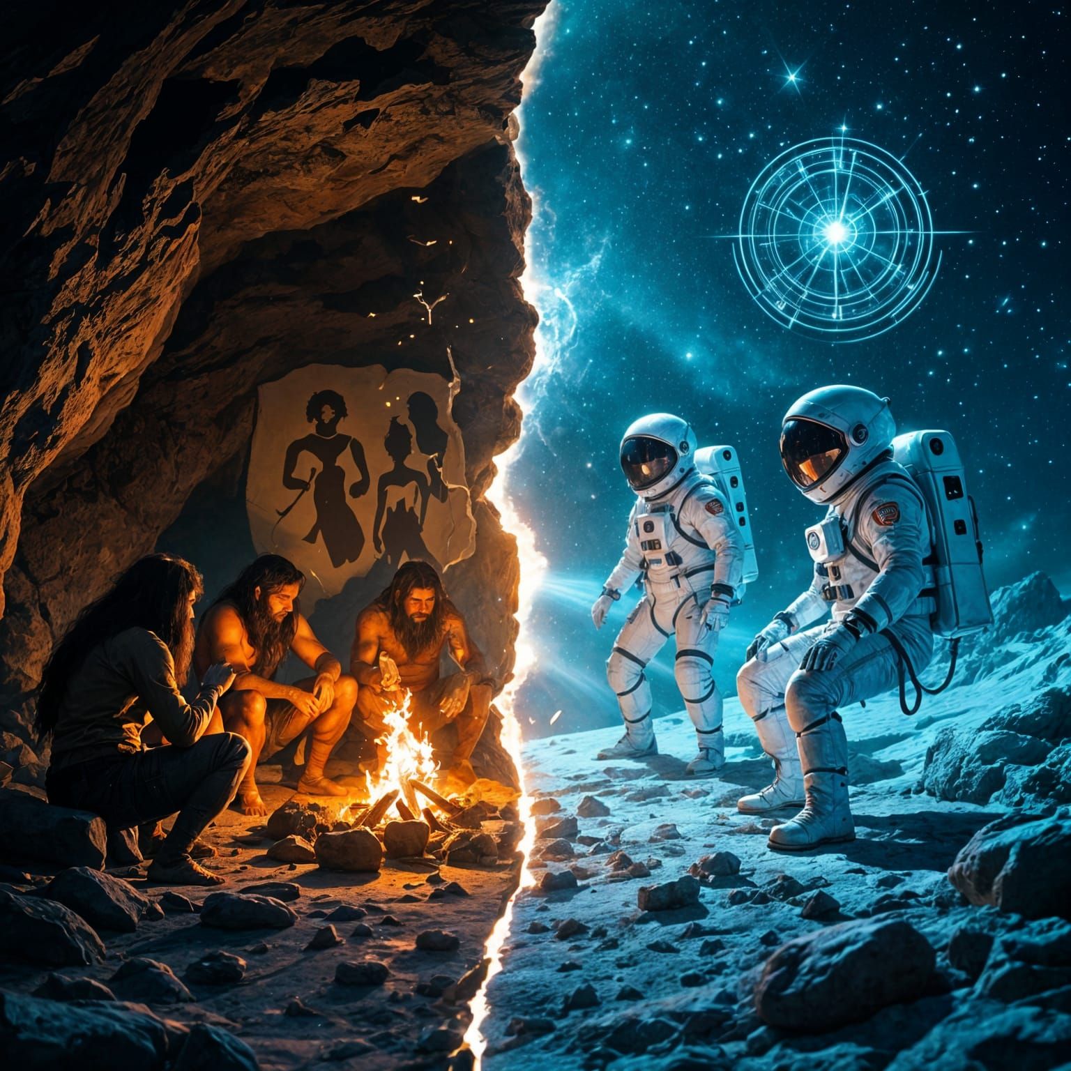 Cavemen to Astronauts: Evolution's Journey