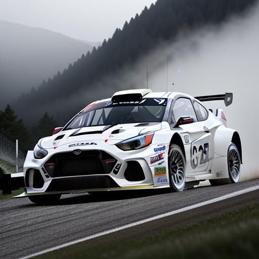 2020 rally ora white cat car