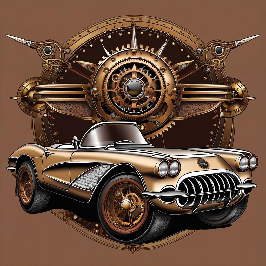 Steampunk Corvette