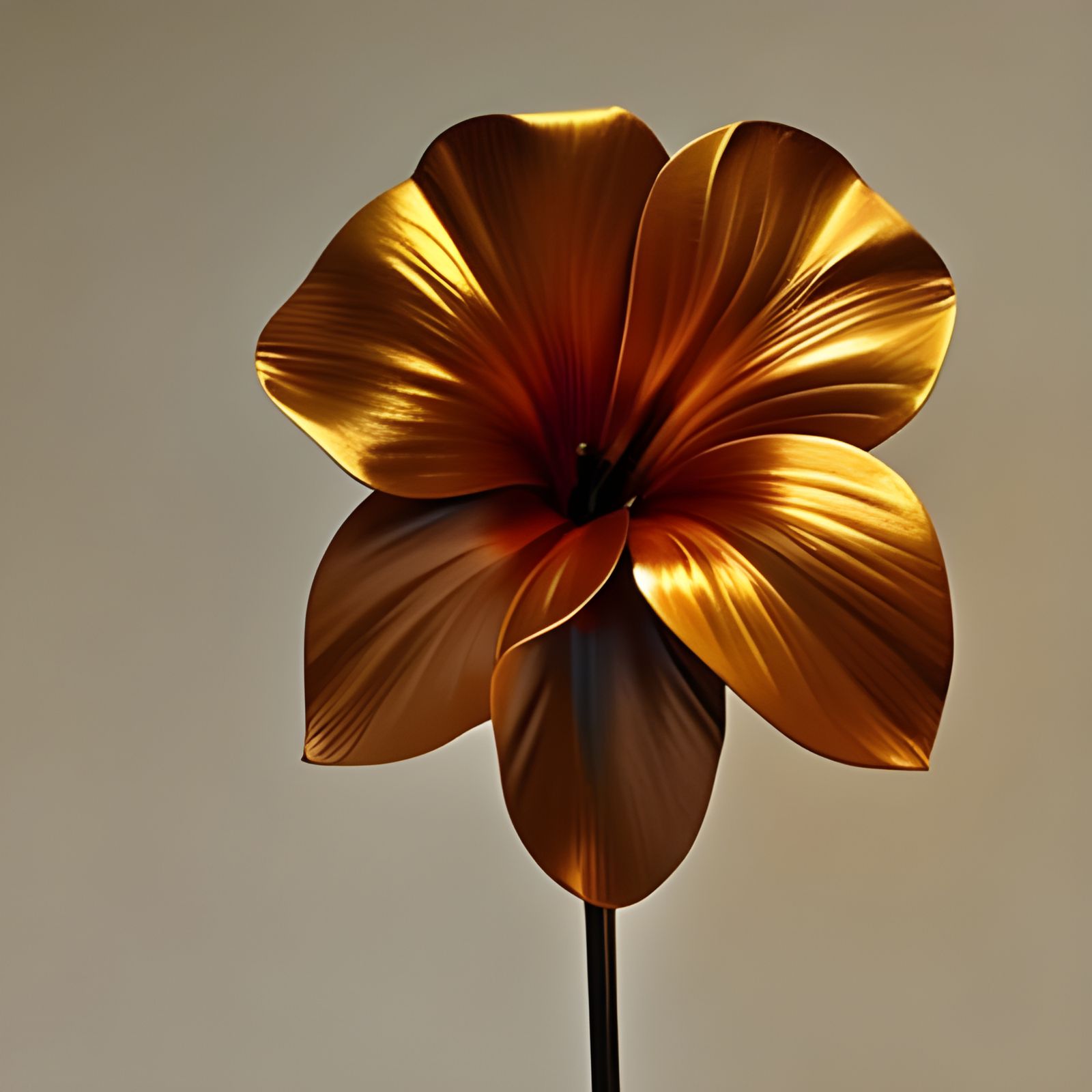 metal flower
