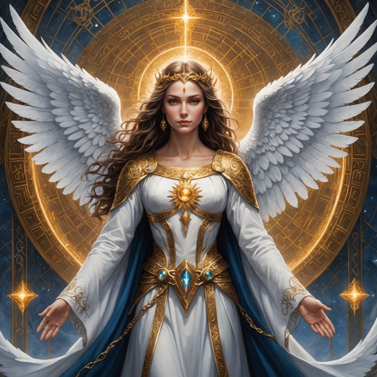 Angel Code Numbers and Higher Self