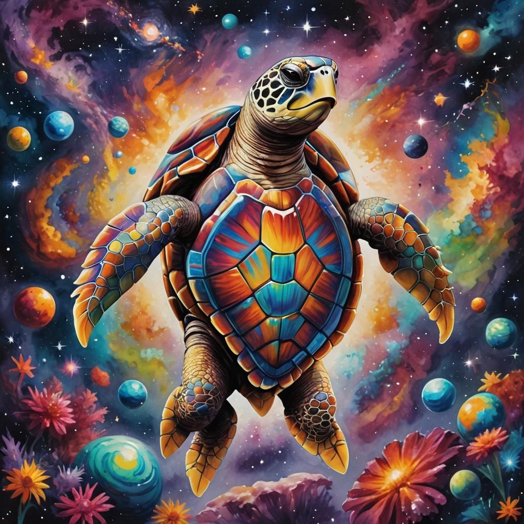 Cosmic Turtle Concert: A Farm in Outer Space