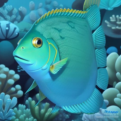 Flats the Flounder at Boating School in Digital Animation