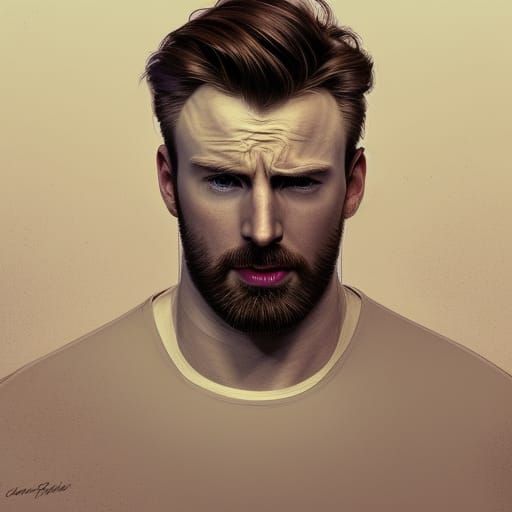 Detailed Portrait in Hyperrealistic Style