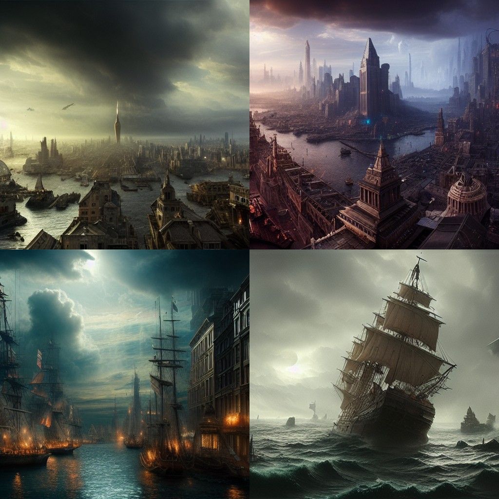 Dramatic Digital Painting of Sotties