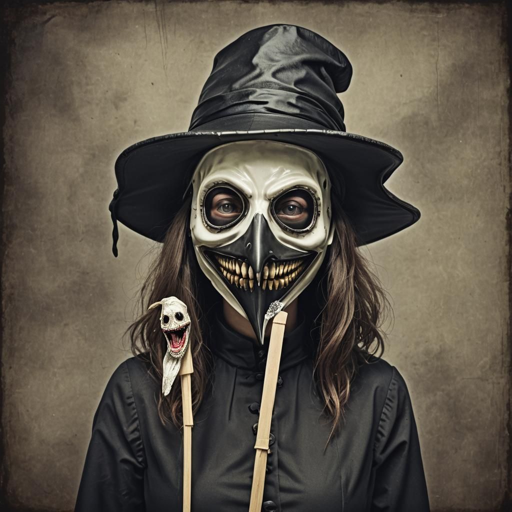 Plague Doctor Mask: Beauty and Agony