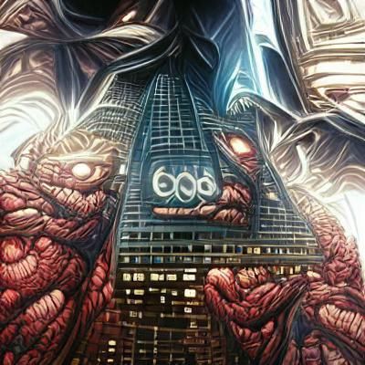 Evil CEOs in Comic Book Style Art