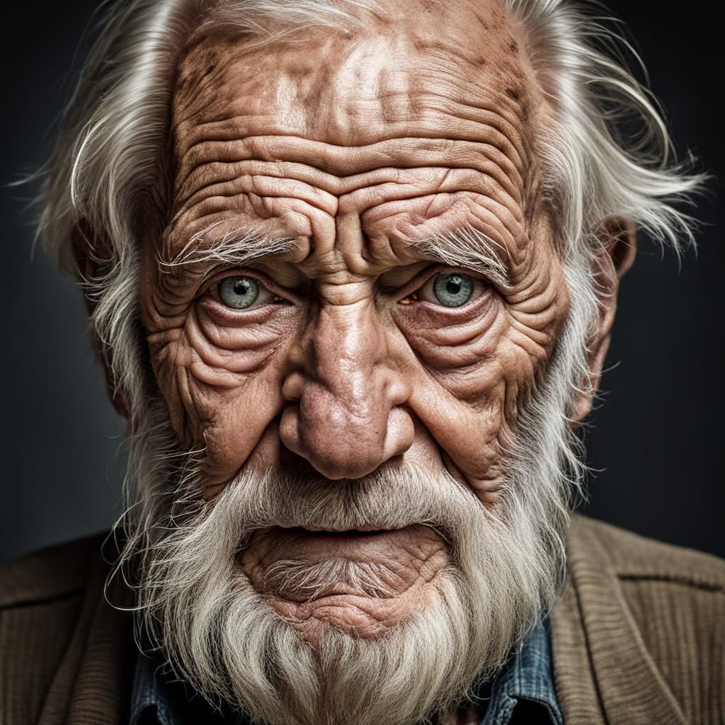 An old person who has lived long