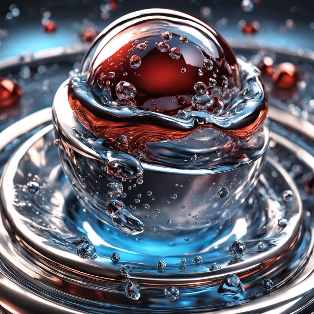 Hyperrealistic Fluid Dynamics: Water, Blood, and Liquid Meta...
