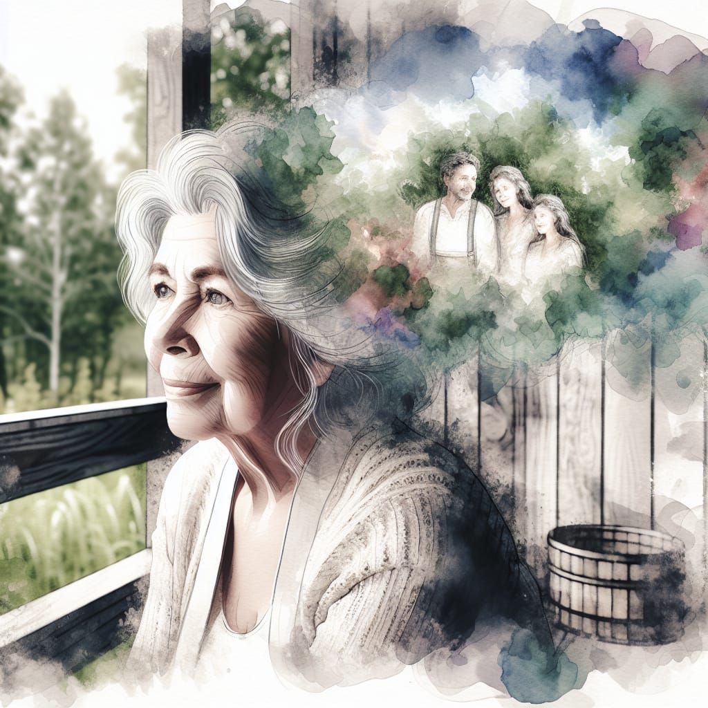 Ethereal Moment of Nostalgia