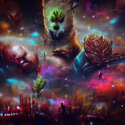 Guardians of the Galaxy: 8K Resolution Artstation Painting
