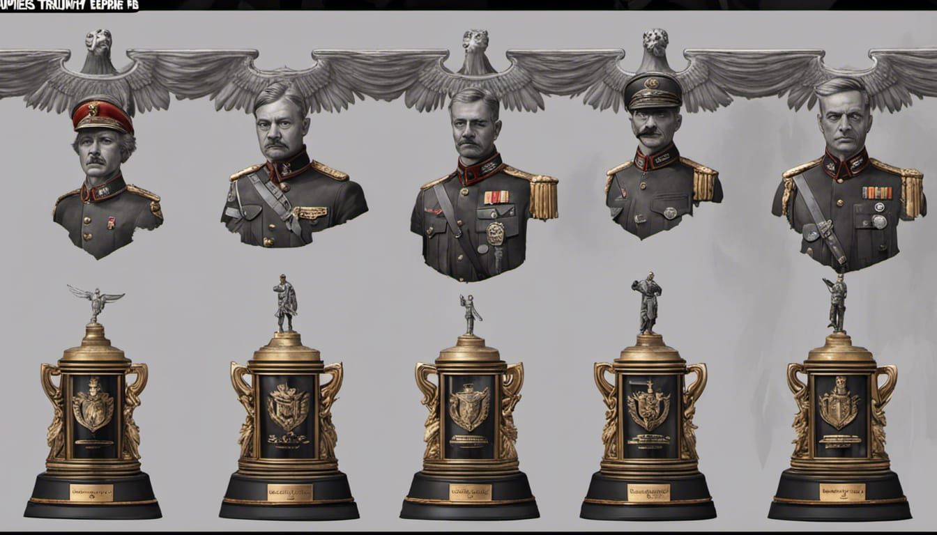 Prussian Imperial Trophies of Military Triumph