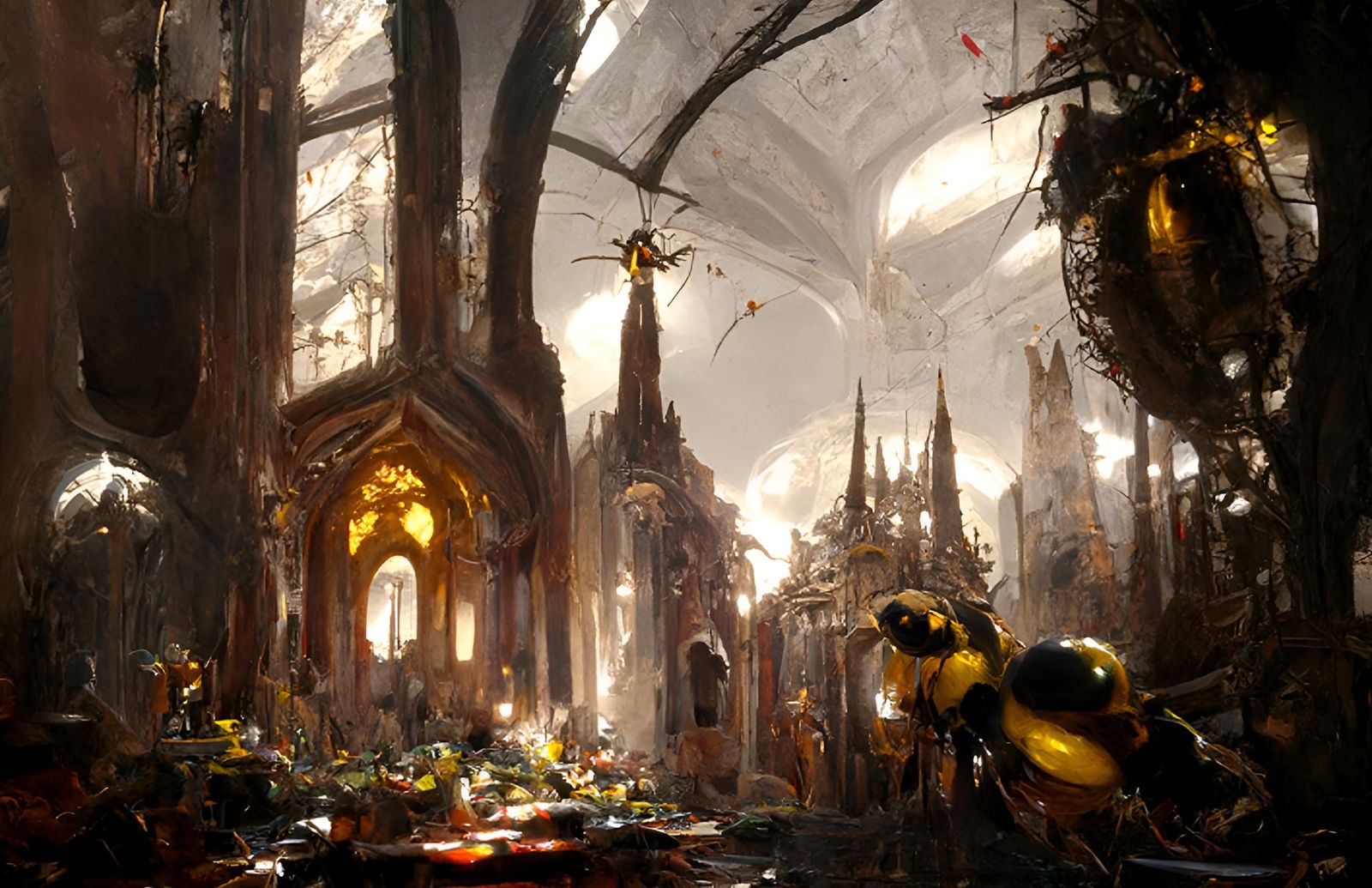 Wasp Cathedral at Noon: Sinister and Elaborate