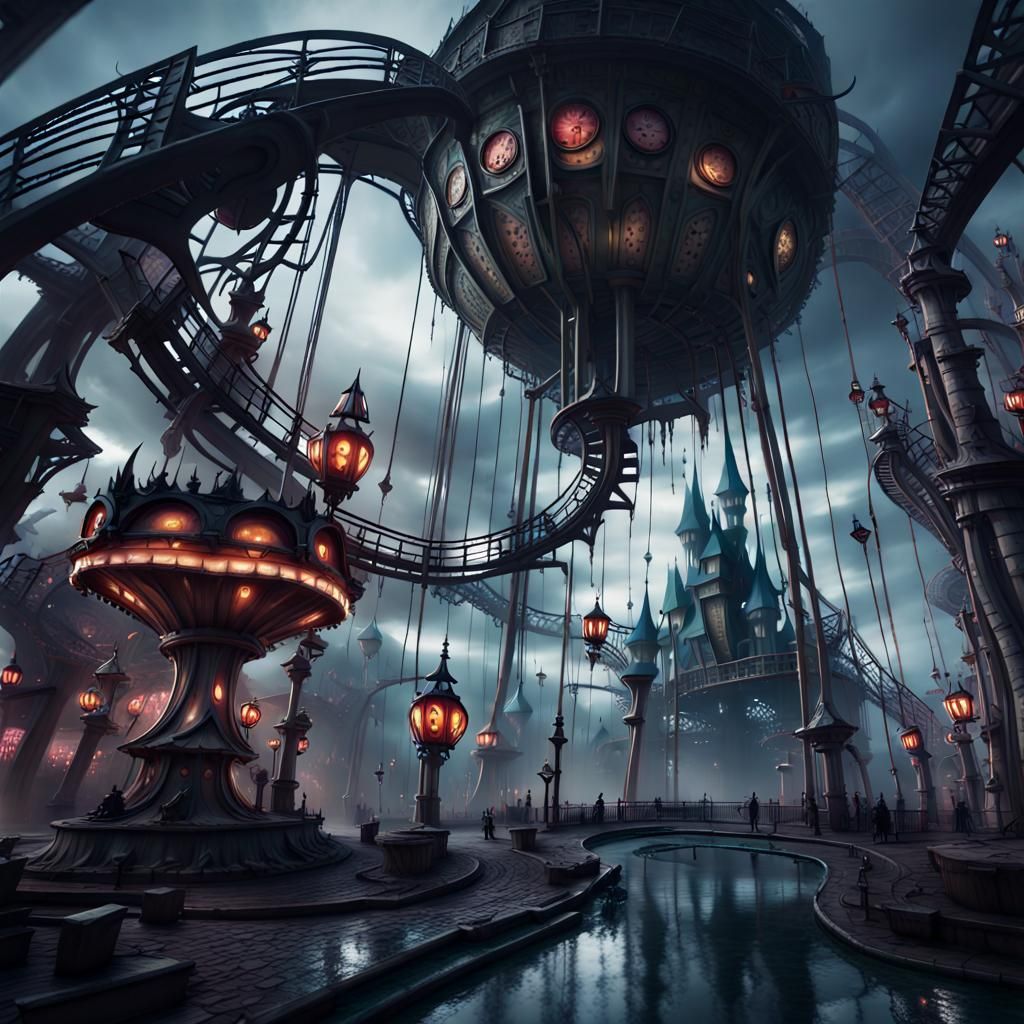 Wicked this way comes Theme Park