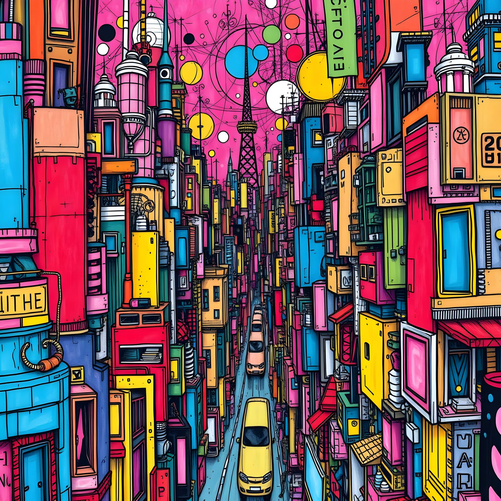 Dystopian Dreamscapes in Neo-Gothic Splendor