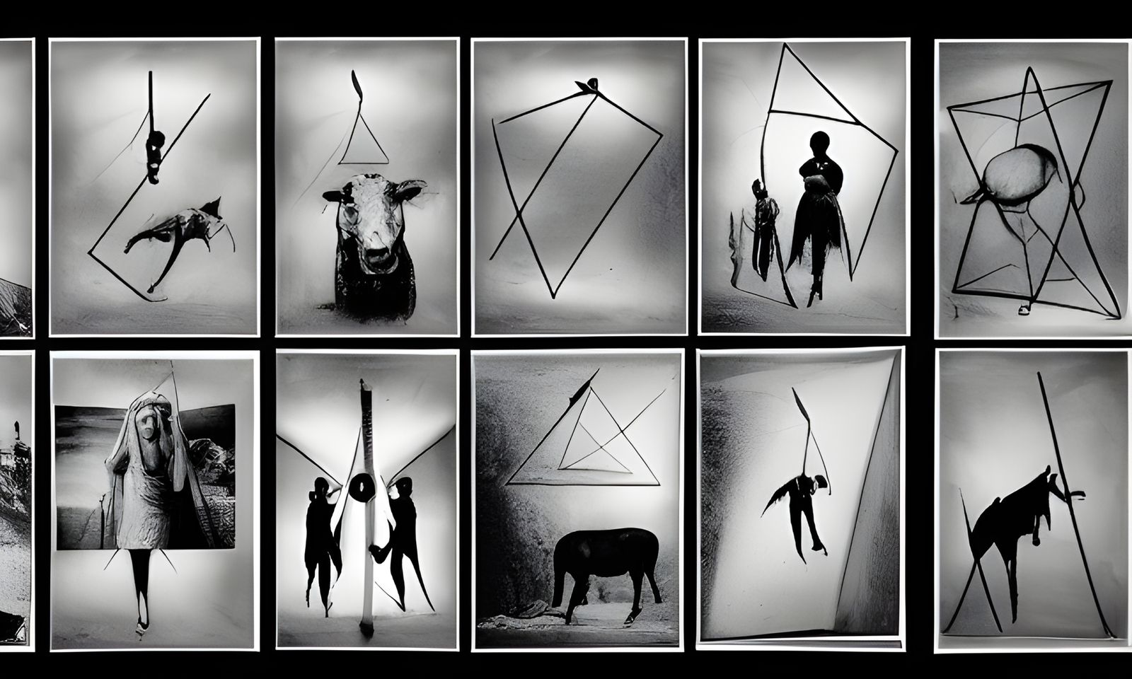 Grim War Carnage as Matte Oil Painting