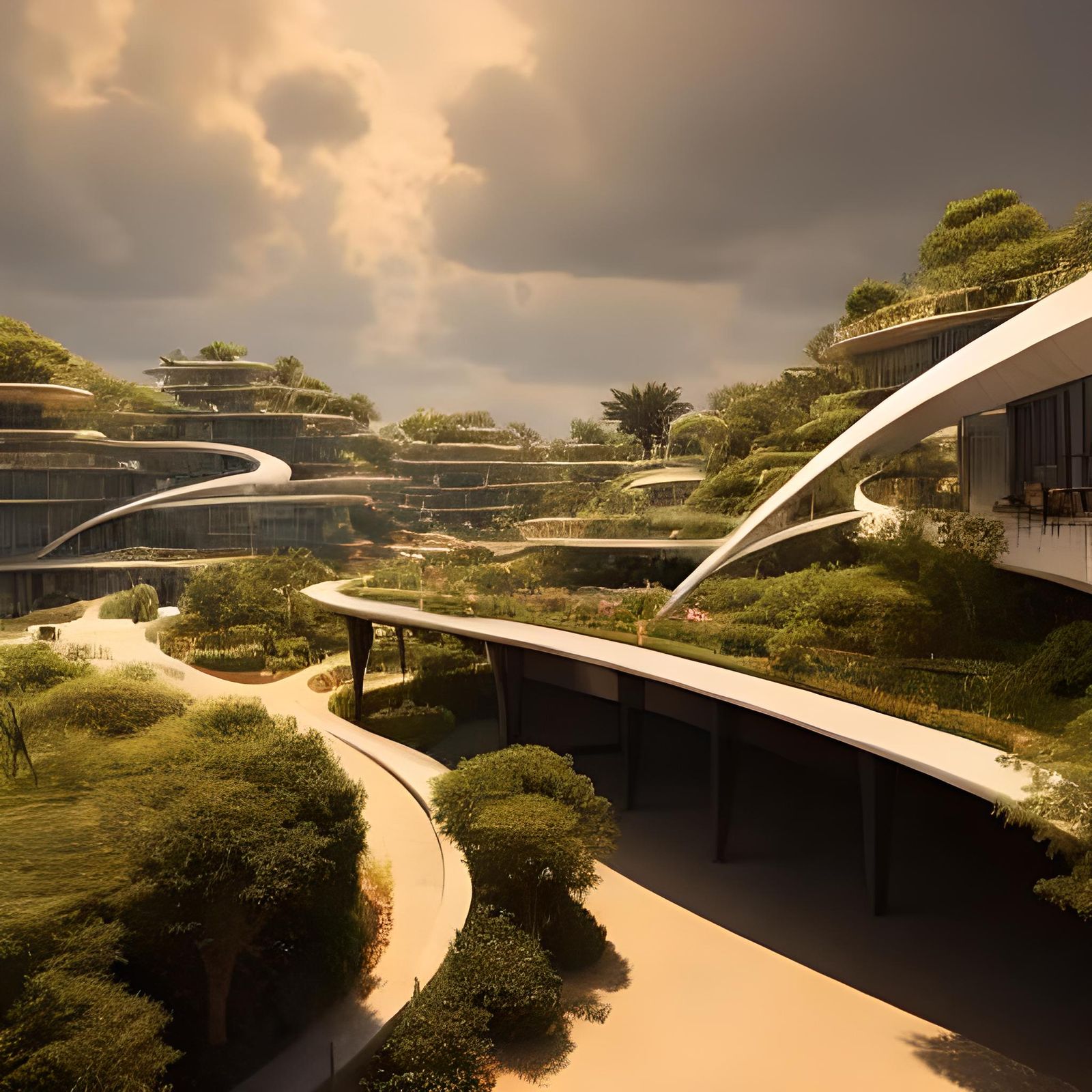 Utopian Architecture Rebuilds Lima with Organic Design