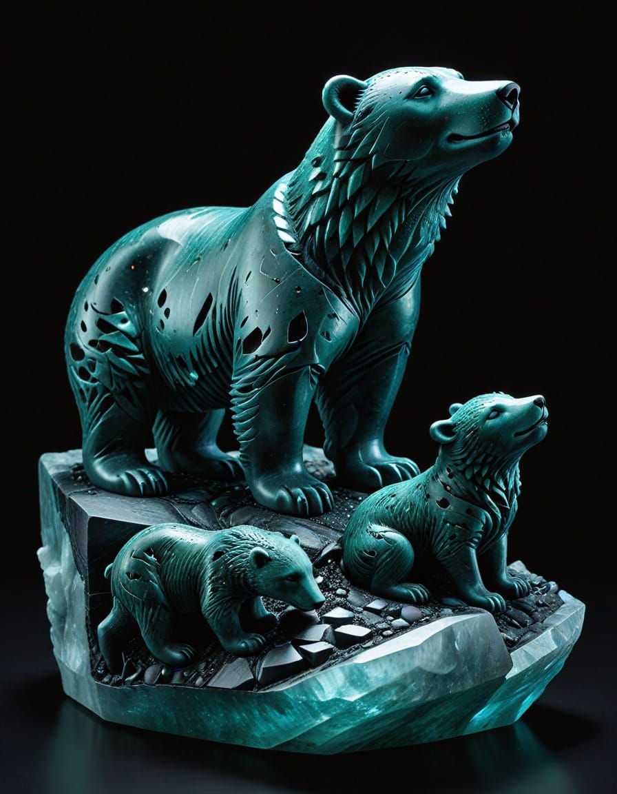 Arctic Soapstone Sculptor Transforms Reality in Stunning Hyp...