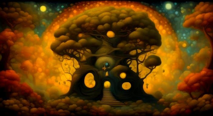 Surreal Tree Path - 1.5