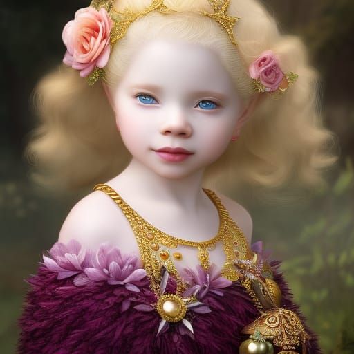 Pure Albinism in Pre-fluvian African