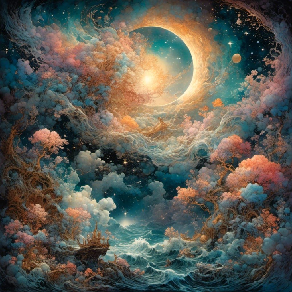 Stunning Cosmic Constellations and the Milky Way