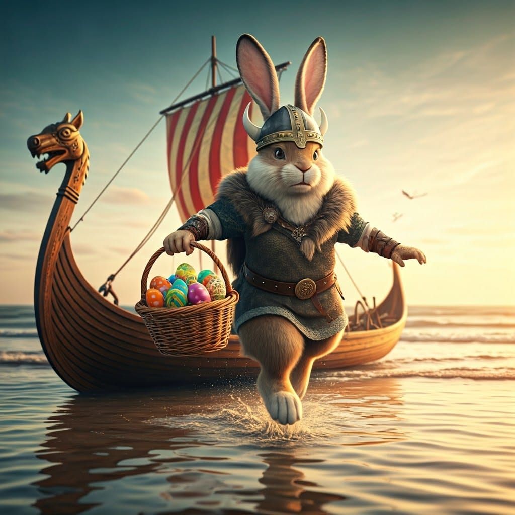 Viking Easter Bunny