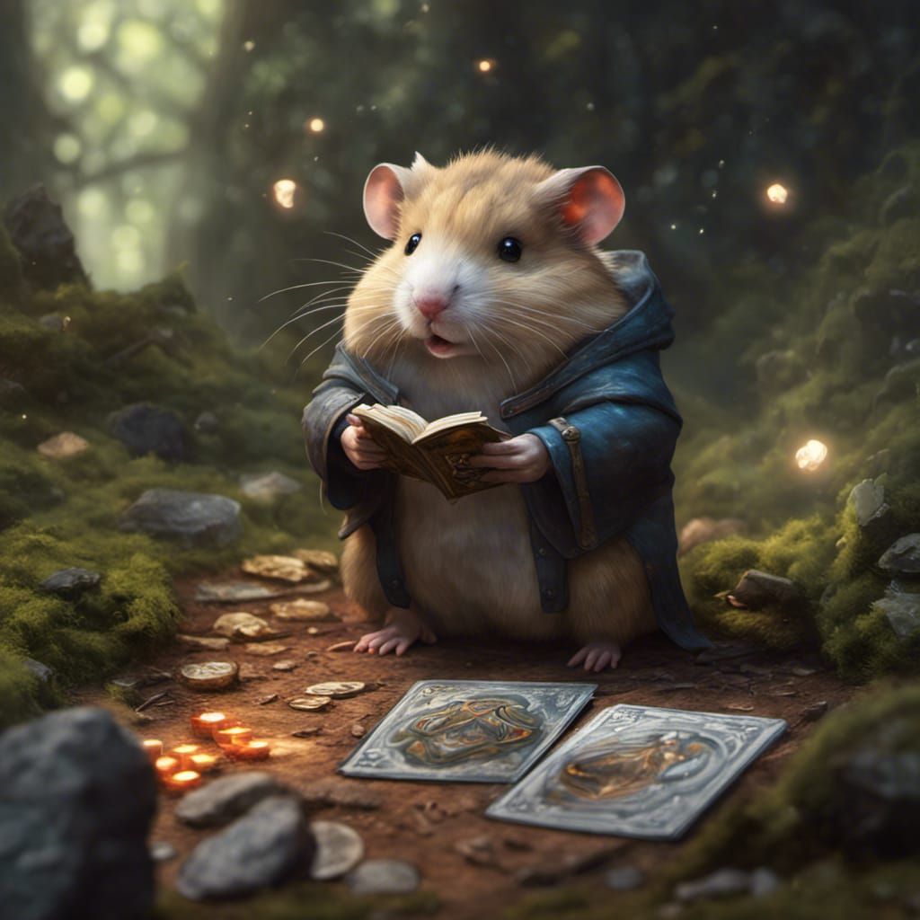 Hamster Plays Magic: Dark Fantasy Concept Art