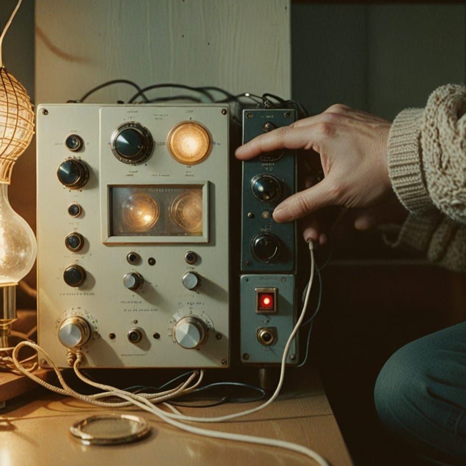 Moody Still Life Portrait Collage in Golden Hour