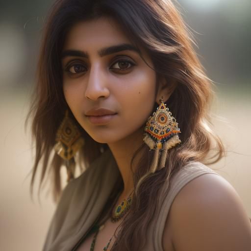 Pakistani Archeologist in Natural Lighting