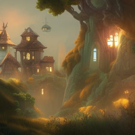 The Owl House: Belos, Detailed Matte Painting