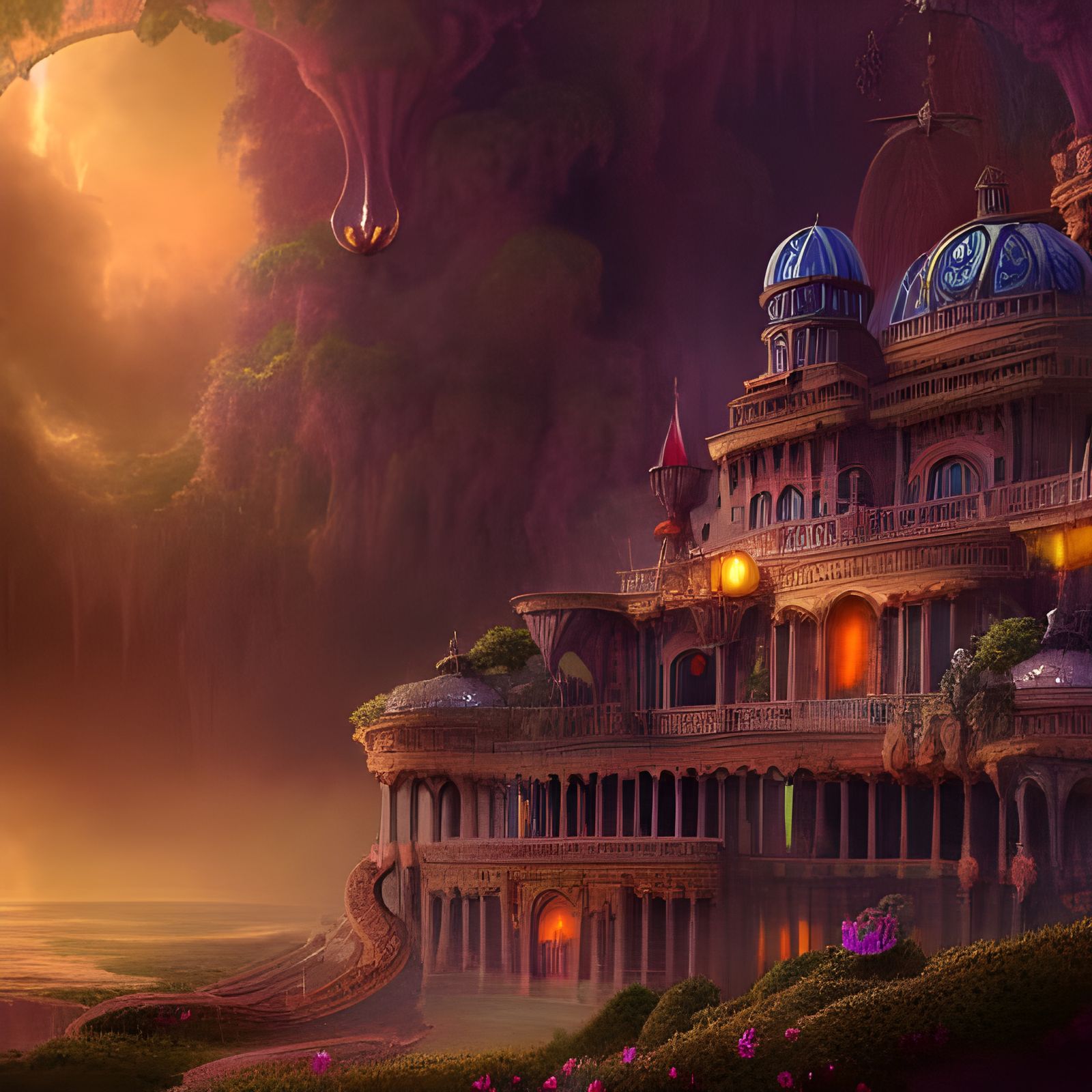 An illustrated hidden palace