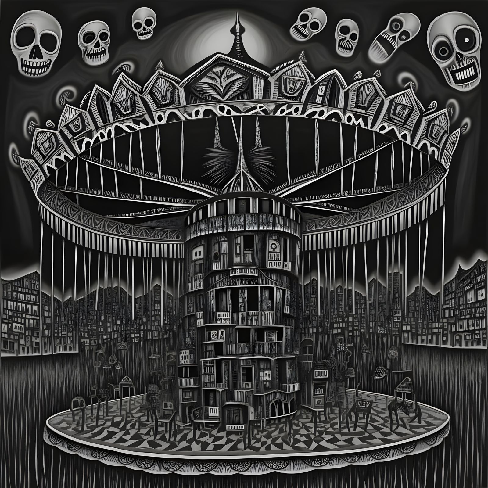 Carousel of the damned