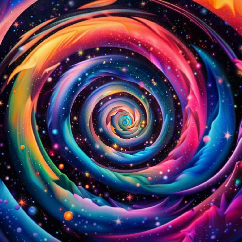 Holographic Galaxy in 3D Mixed Media