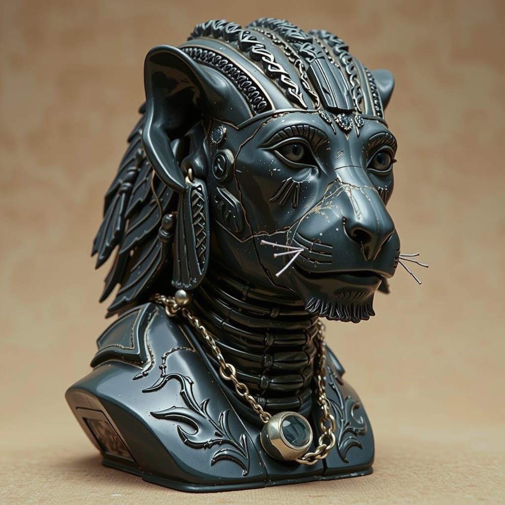 Ancient Egyptian Sphinx in Dreamlike Beauty