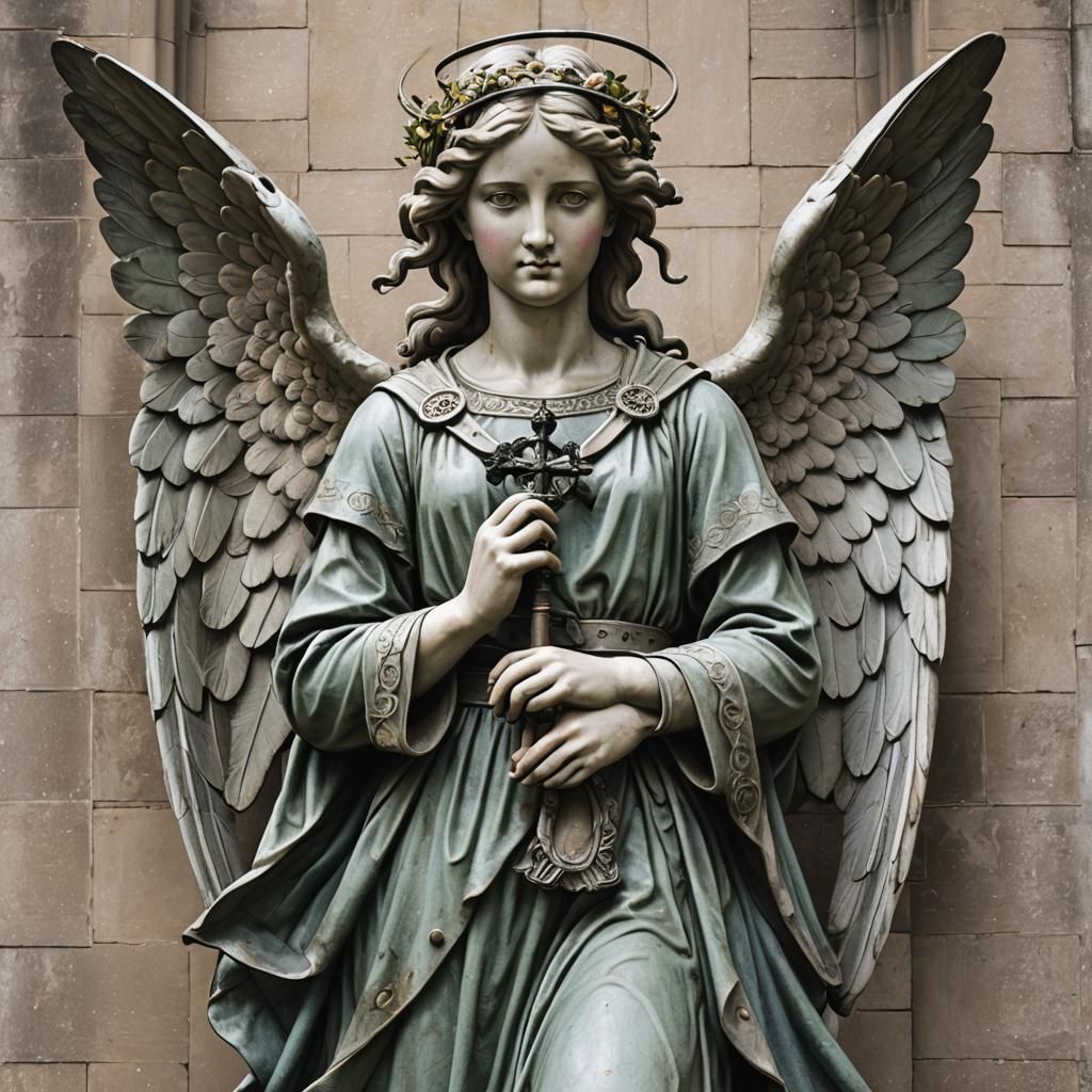 Scottish Angel AI Art