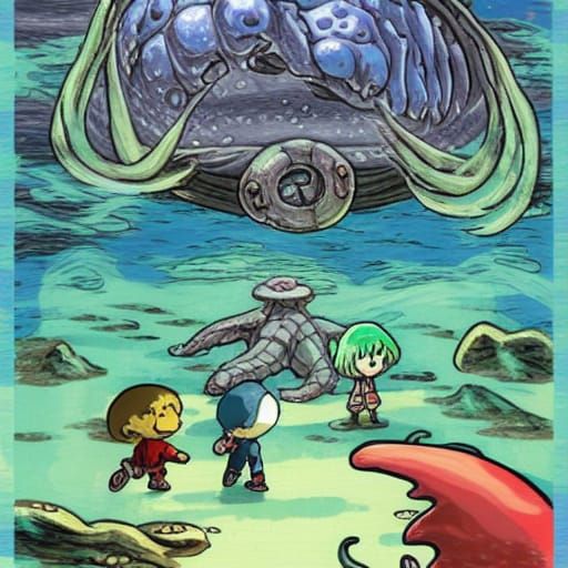 Ness vs Malenia Underwater Battle