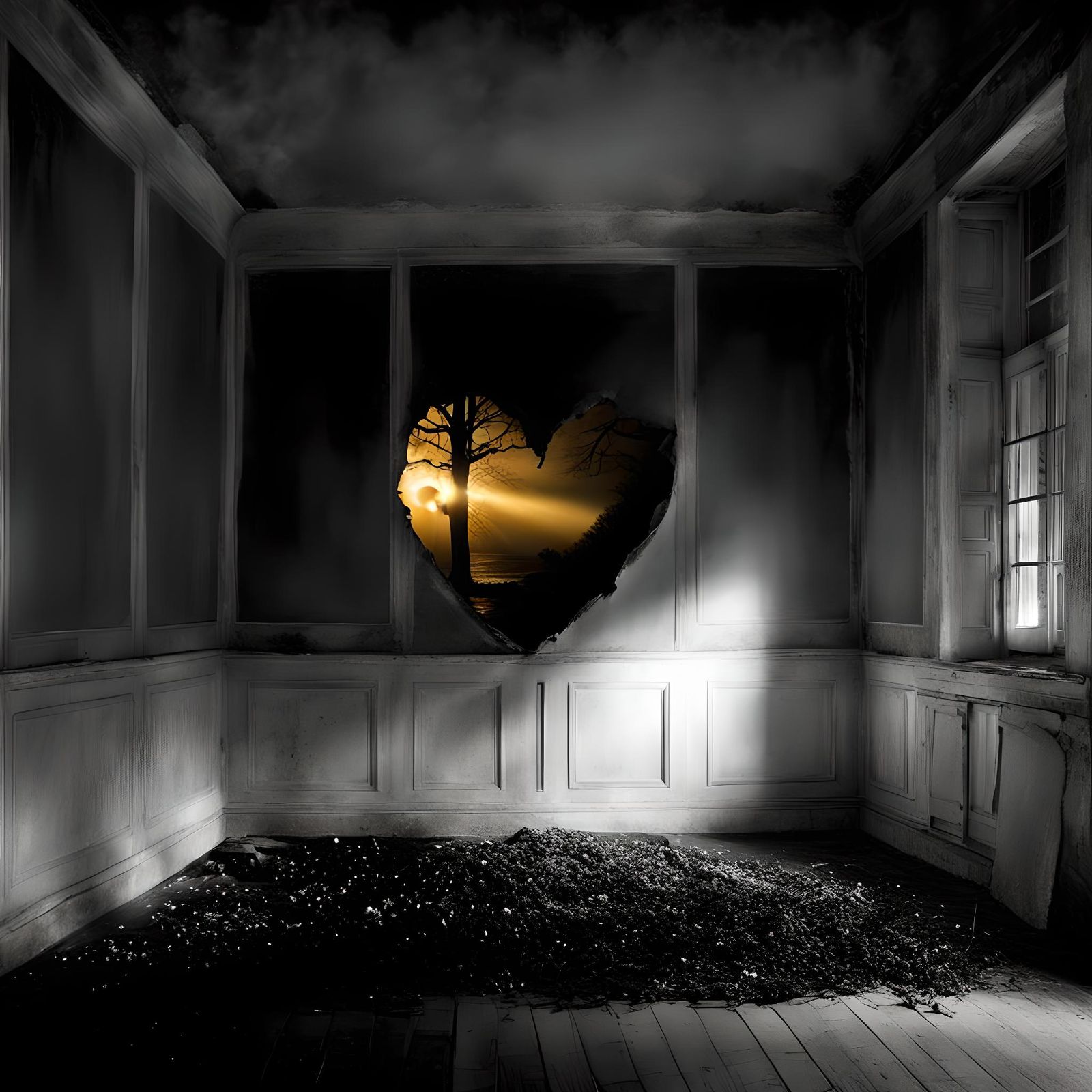 Ethereal Nets Glow in Harmonious Light