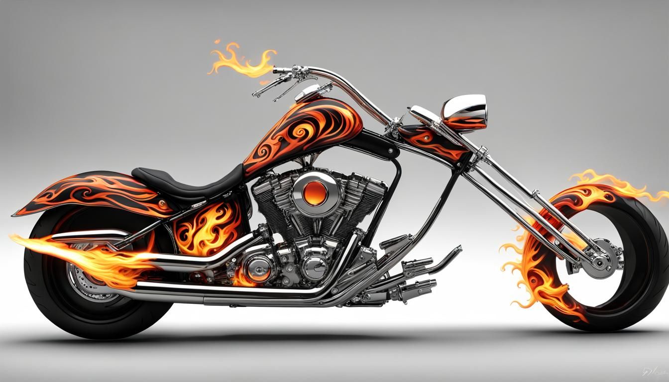Chopper Motorcycle