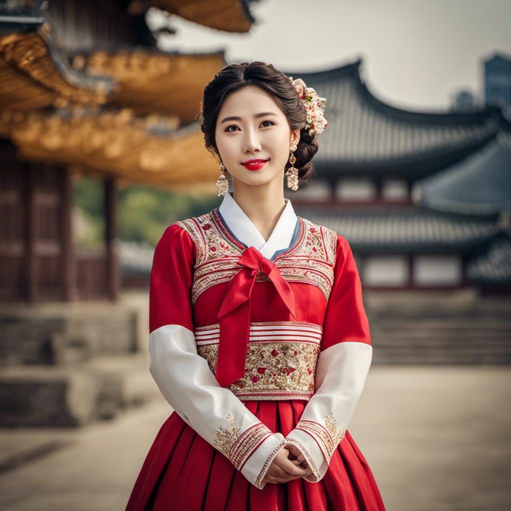 South Korean Hanbok