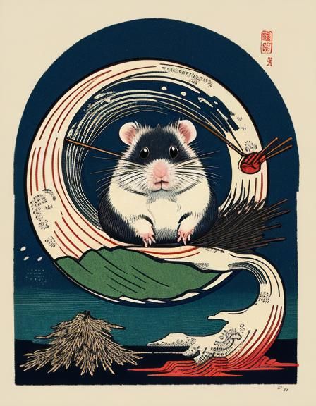 Zen hamster
