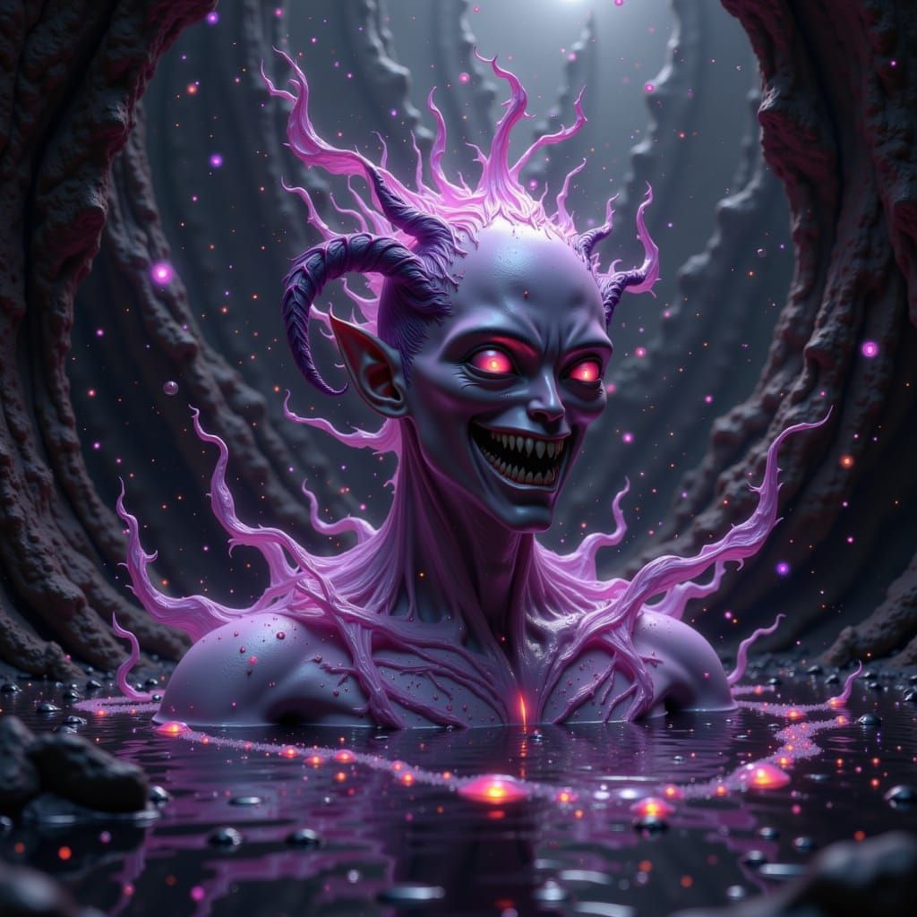 Ethereal Ghoul in Molten Starlight